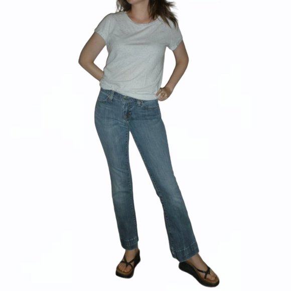 Gap Y2K Long and Lean Boot Cut Jeans with Stretch | Size 1 Regular - Picture 3 of 7